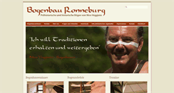Desktop Screenshot of bogenbau-ronneburg.de
